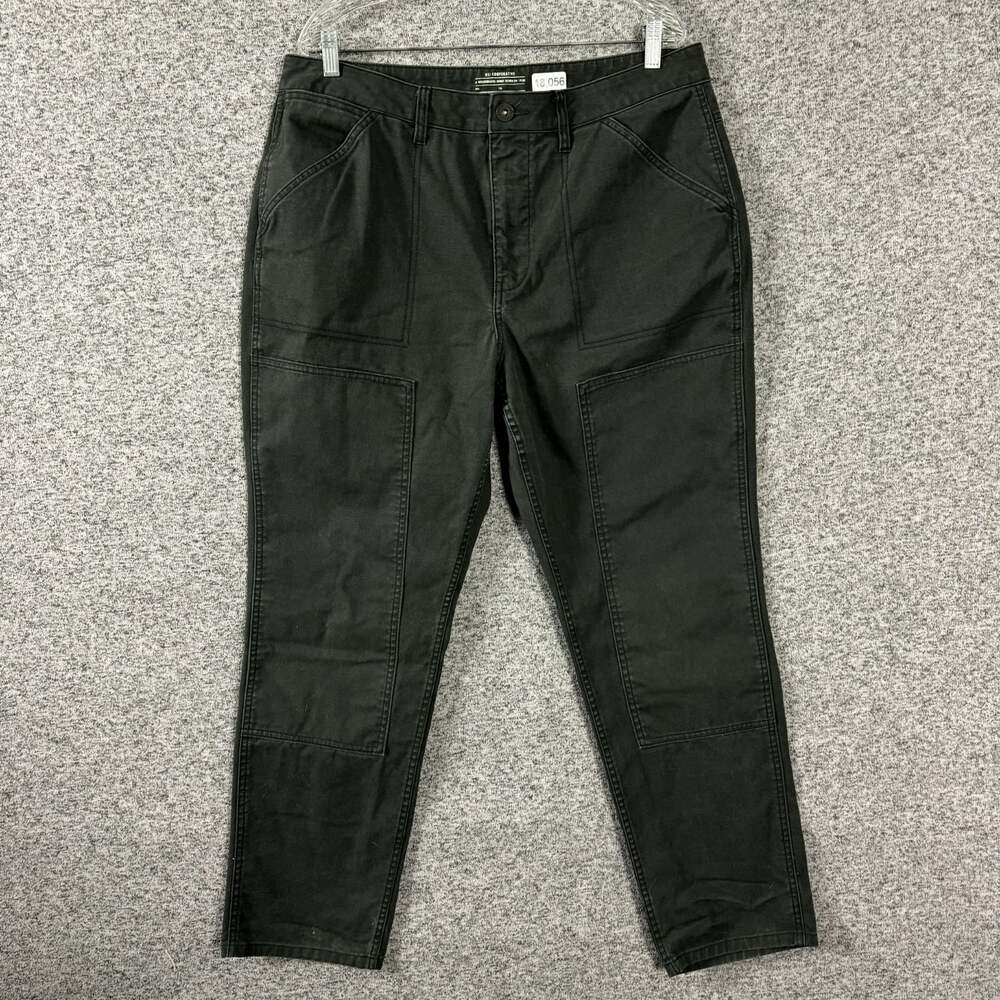 REI Co-Op Women's Size 16 Gray Trailsmith Double Knee Slim Straight Pants